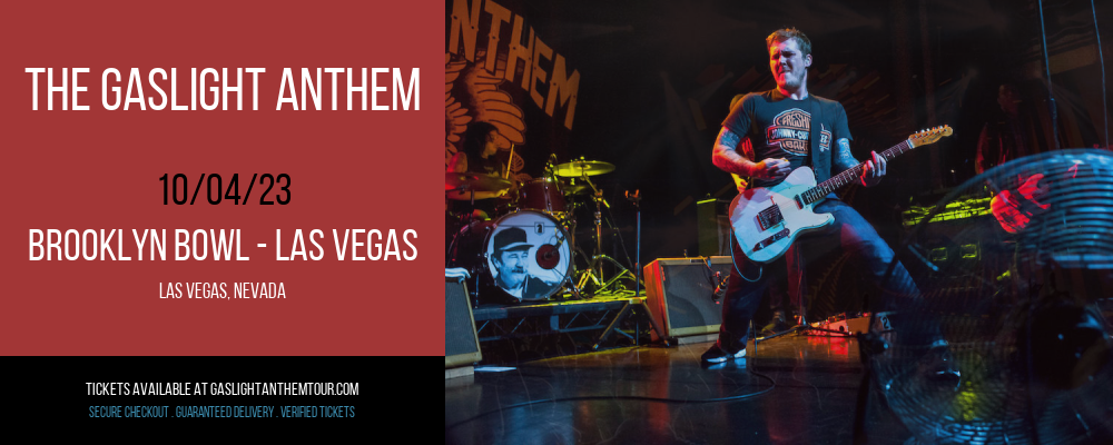 The Gaslight Anthem at Brooklyn Bowl at Brooklyn Bowl